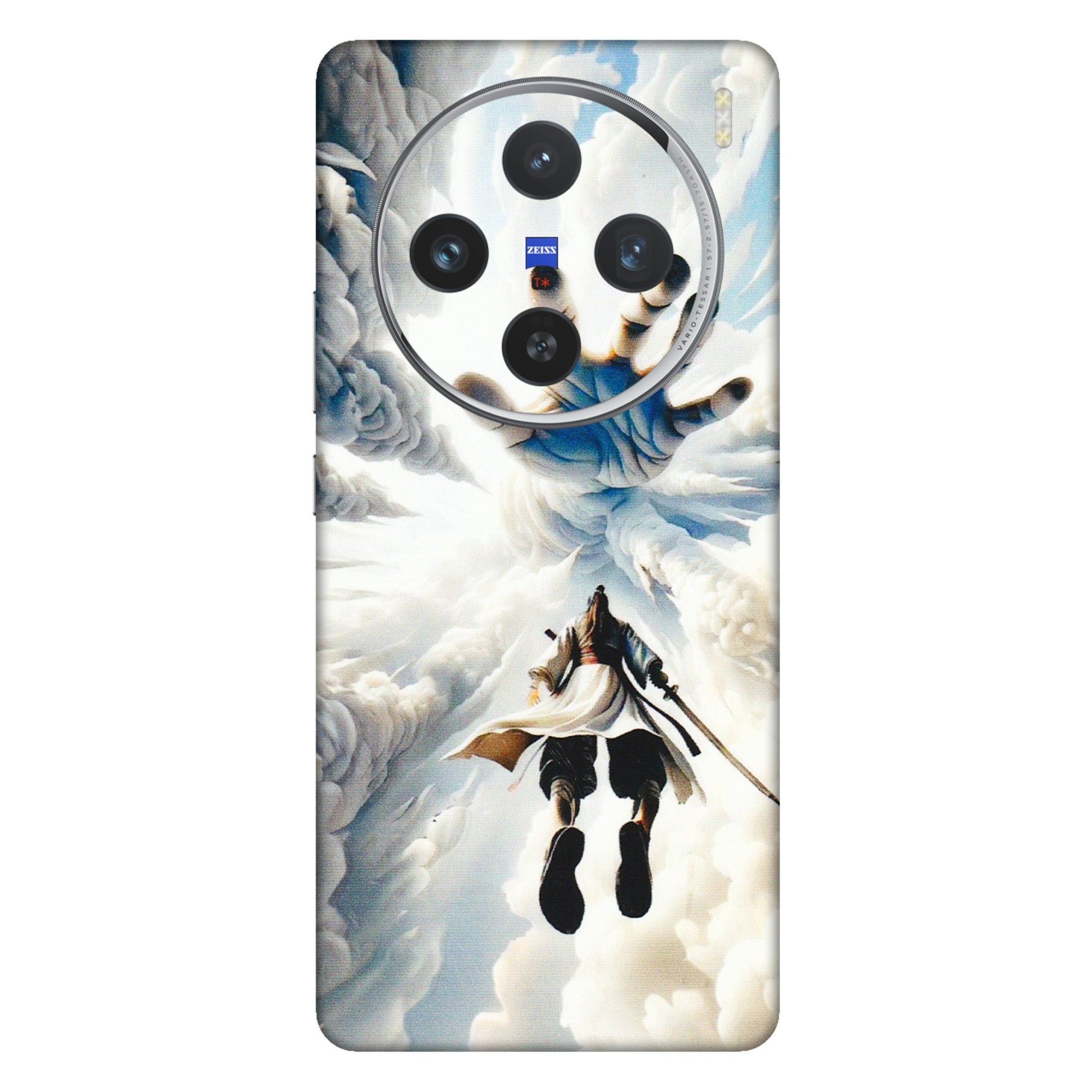 VIVO Z/V/X/T/U/S Series Phone Skins (All Models) - Big Hand With Monkey King - 3D Embossed Finish (L-323) Vivo X100 (5G)