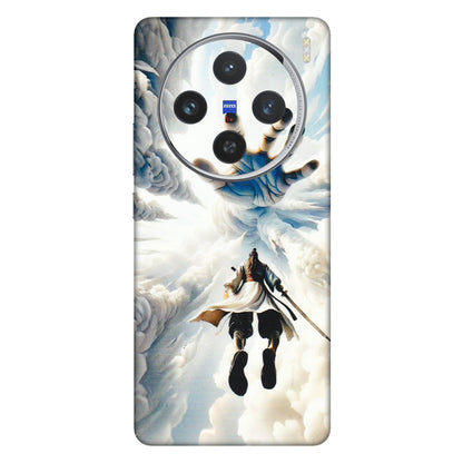 VIVO Z/V/X/T/U/S Series Phone Skins (All Models) - Big Hand With Monkey King - 3D Embossed Finish (L-323) Vivo X100 (5G)