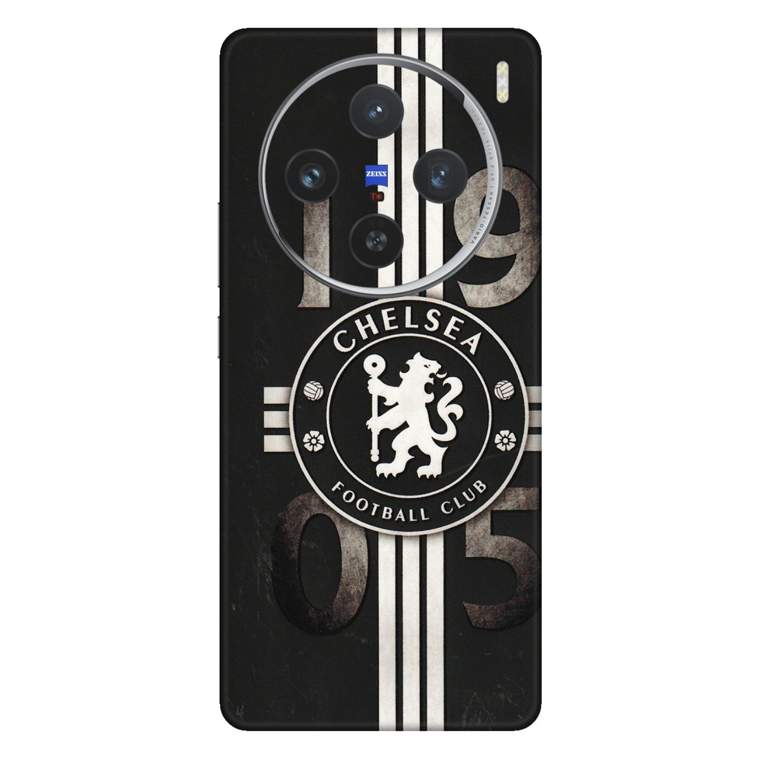 VIVO Z/V/X/T/U/S Series Phone Skins (All Models) - Chelsea Fan Club - 3D Embossed Finish (L-36) Vivo X100 (5G)