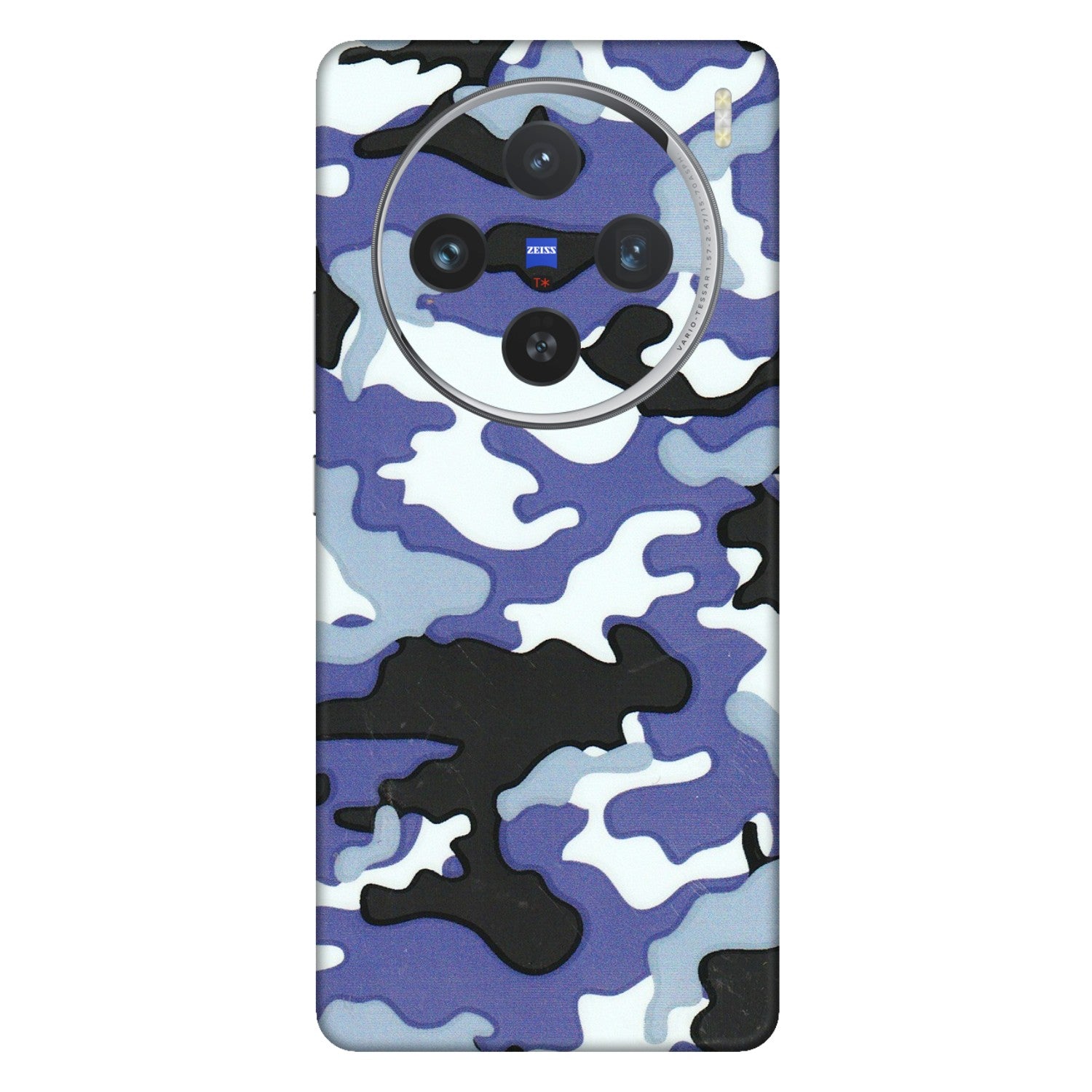 VIVO Z/V/X/T/U/S Series Phone Skins (All Models) - Powerfull Military Camoflauge - 3D Embossed Finish (L-49) Vivo X100 (5G)
