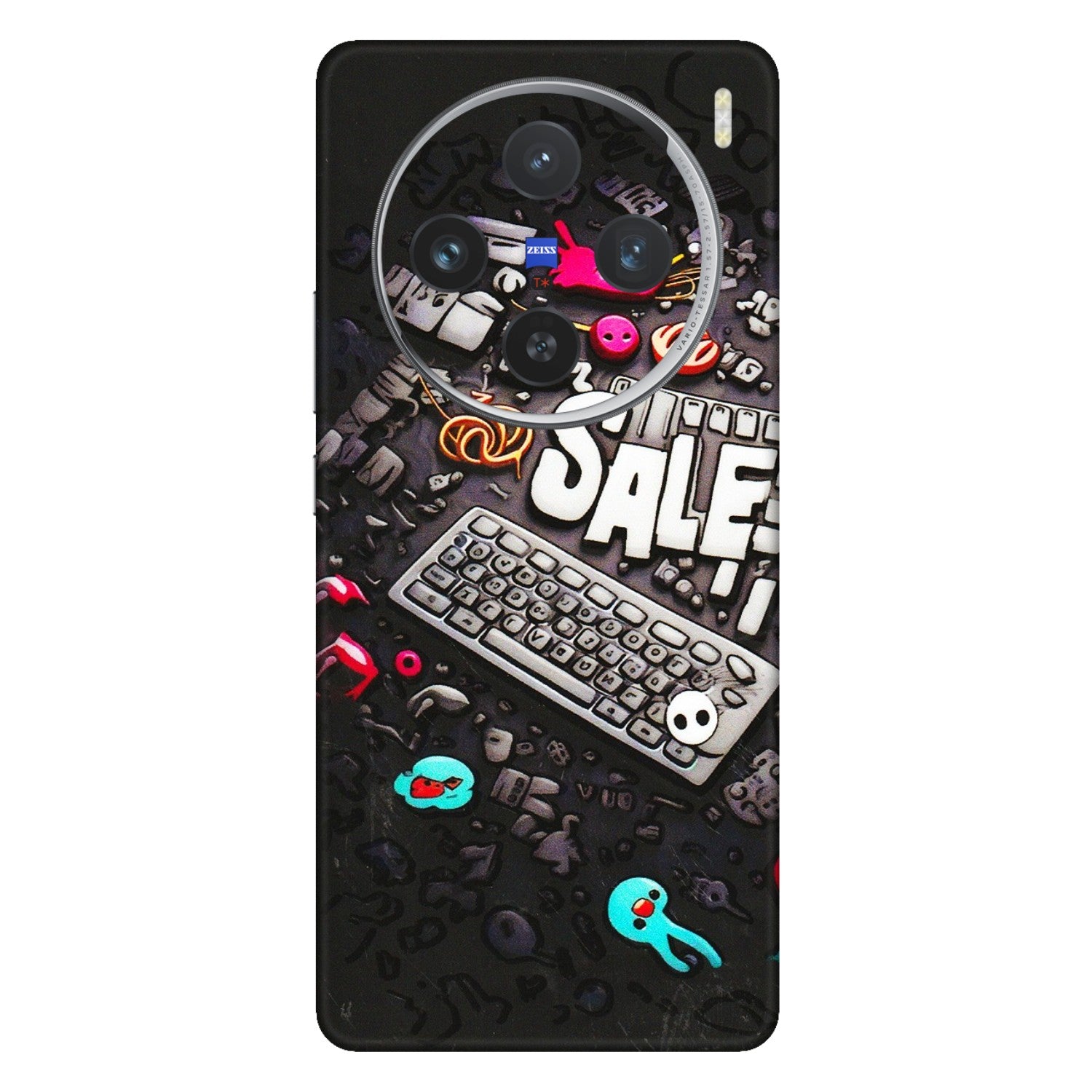 VIVO Z/V/X/T/U/S Series Phone Skins (All Models) - Gadgets Sale - 3D Embossed Finish (L-50) Vivo X100 (5G)