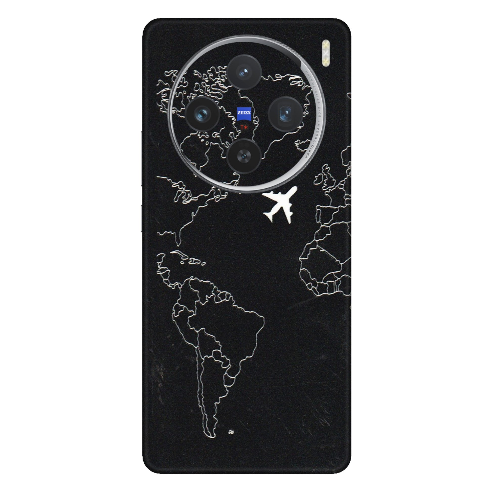 VIVO Z/V/X/T/U/S Series Phone Skins (All Models) - Never Ending Travel - 3D Embossed Finish (L-79) Vivo X100 (5G)