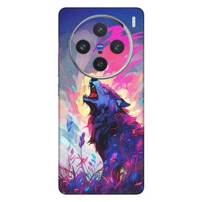 VIVO Z/V/X/T/U/S Series Phone Skins (All Models) - New Wild Wolf Abstract - Matte Finish (M-125) Vivo X100 (5G)
