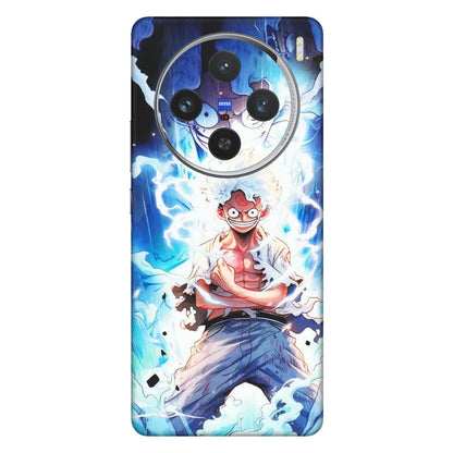 VIVO Z/V/X/T/U/S Series Phone Skins (All Models) - Blue Thunder Luffy Anime - Matte Finish (M-132) Vivo X100 (5G)