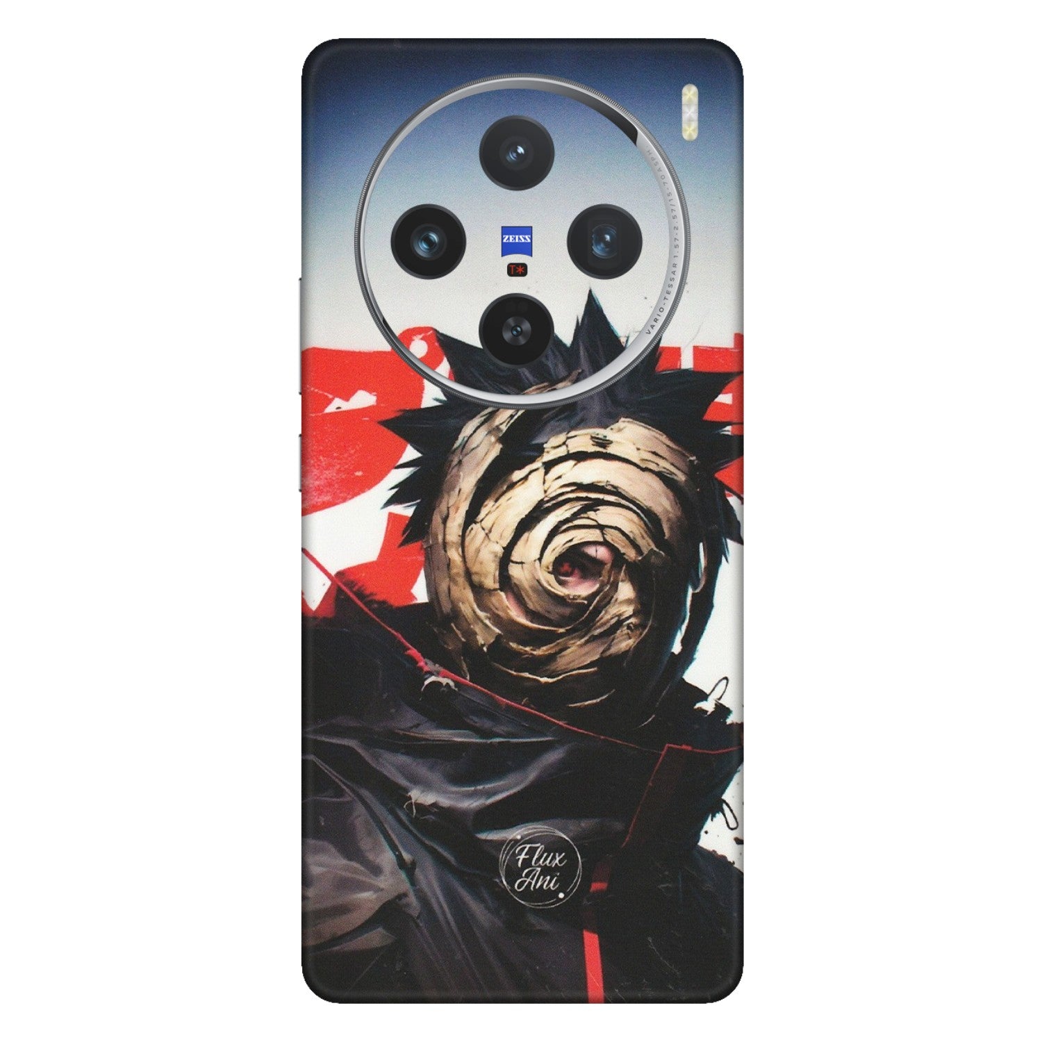 VIVO Z/V/X/T/U/S Series Phone Skins (All Models) - Obito Uchiha Cool Anime - Matte Finish (M-134) Vivo X100 (5G)