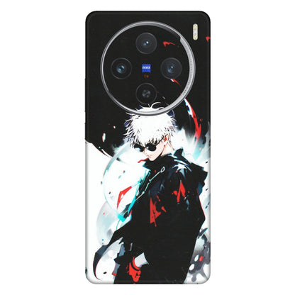 VIVO Z/V/X/T/U/S Series Phone Skins (All Models) - Gojo Powerful Charater Kaisen Anime - Matte Finish (M-144) Vivo X100 (5G)