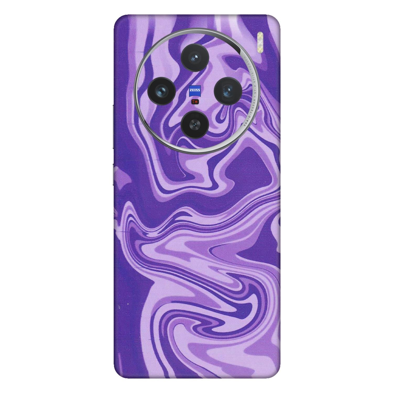 VIVO Z/V/X/T/U/S Series Phone Skins (All Models) - Hazy Purple Nights - Matte Finish (M-14) Vivo X100 (5G)