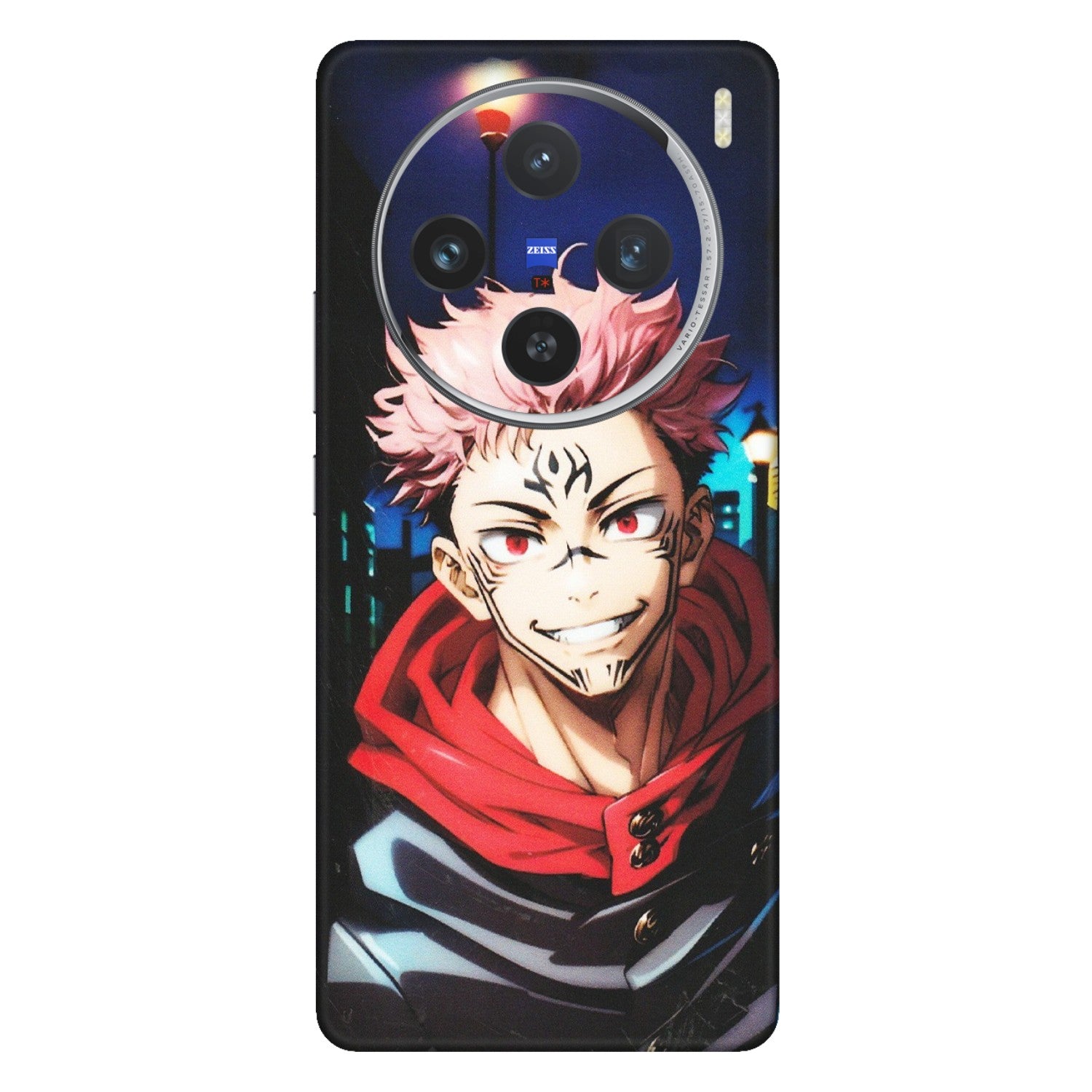 VIVO Z/V/X/T/U/S Series Phone Skins (All Models) - Yuji Itadori Funny Face Anime - Matte Finish (M-152) Vivo X100 (5G)