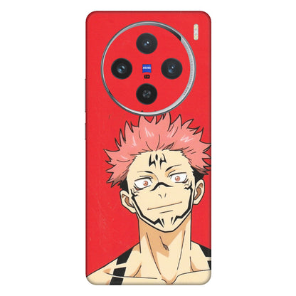 VIVO Z/V/X/T/U/S Series Phone Skins (All Models) - Ryomen Sukuna Fun Anime - Matte Finish (M-153) Vivo X100 (5G)