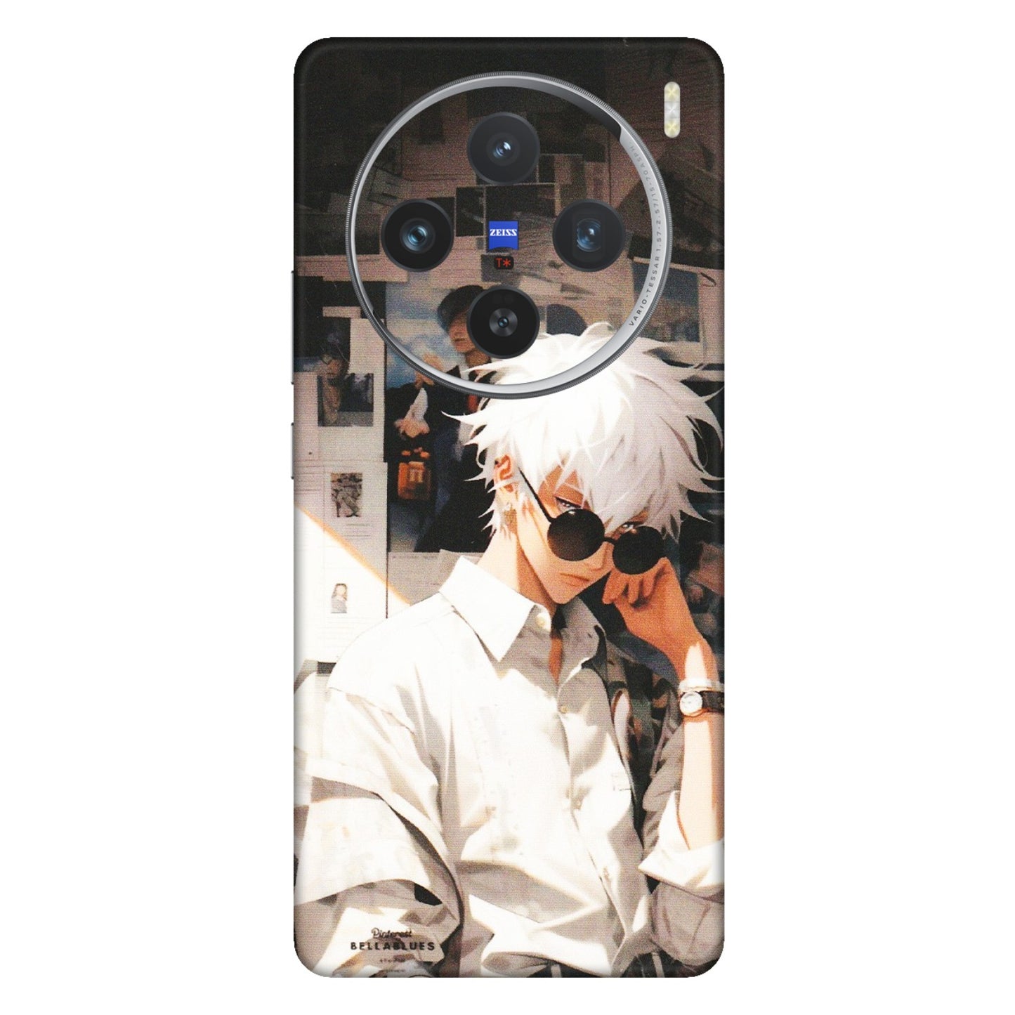 VIVO Z/V/X/T/U/S Series Phone Skins (All Models) - Gojo Satoru Jujustu Kaisen Anime - Matte Finish (M-156) Vivo X100 (5G)