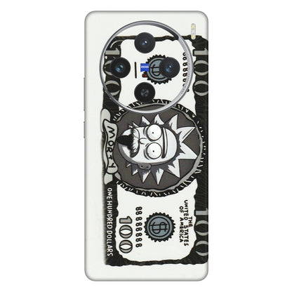 VIVO Z/V/X/T/U/S Series Phone Skins (All Models) - Rick And Morty Hundred Dollar Anime - Matte Finish (M-161) Vivo X100 (5G)