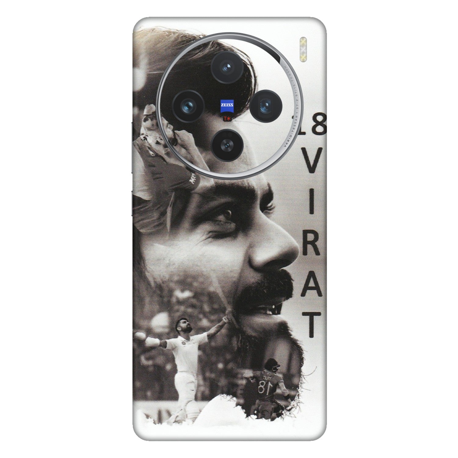 VIVO Z/V/X/T/U/S Series Phone Skins (All Models) - Virat Kohli Cricketer - Matte Finish (M-163) Vivo X100 (5G)