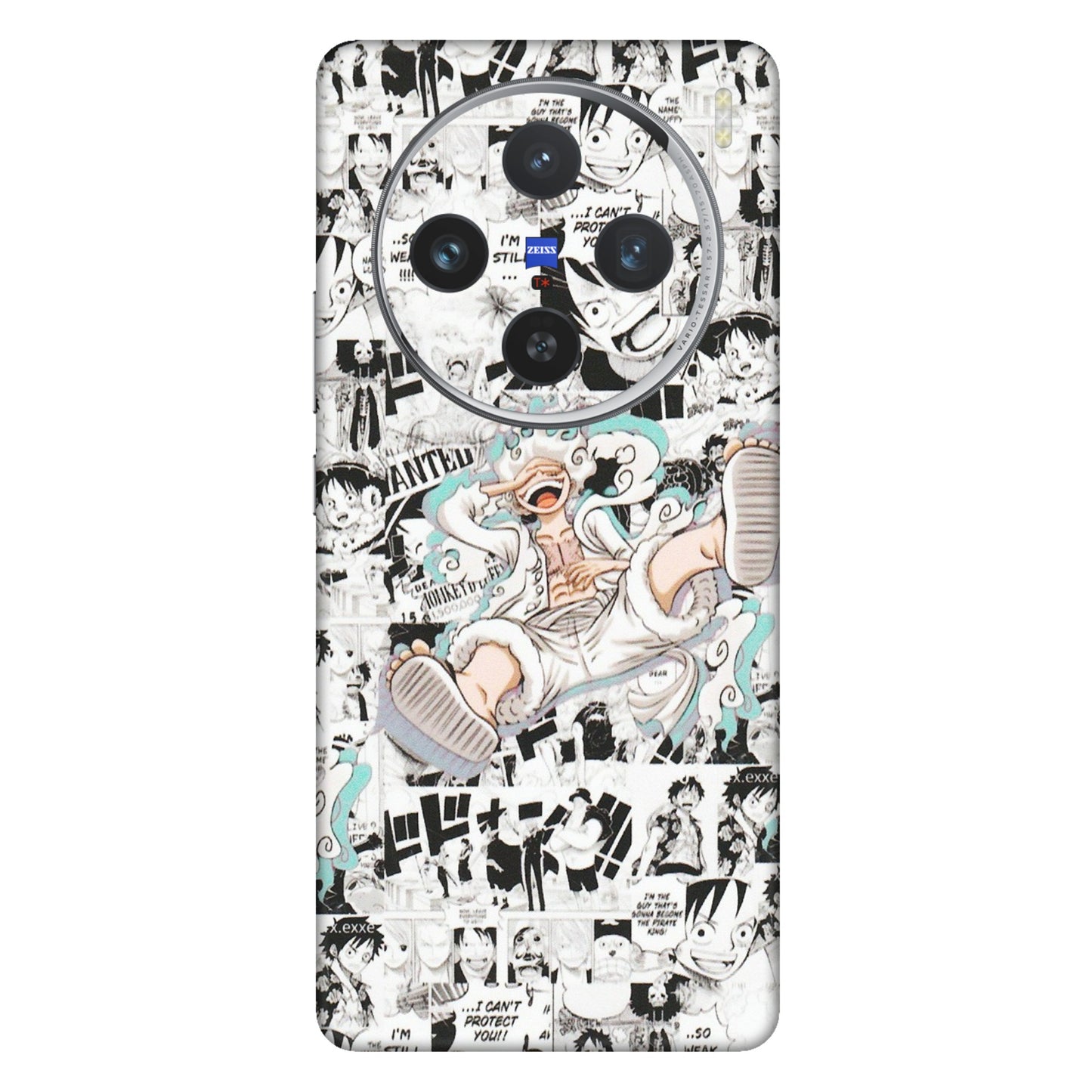 VIVO Z/V/X/T/U/S Series Phone Skins (All Models) - One Piece Comic - Matte Finish (M-168) Vivo X100 (5G)