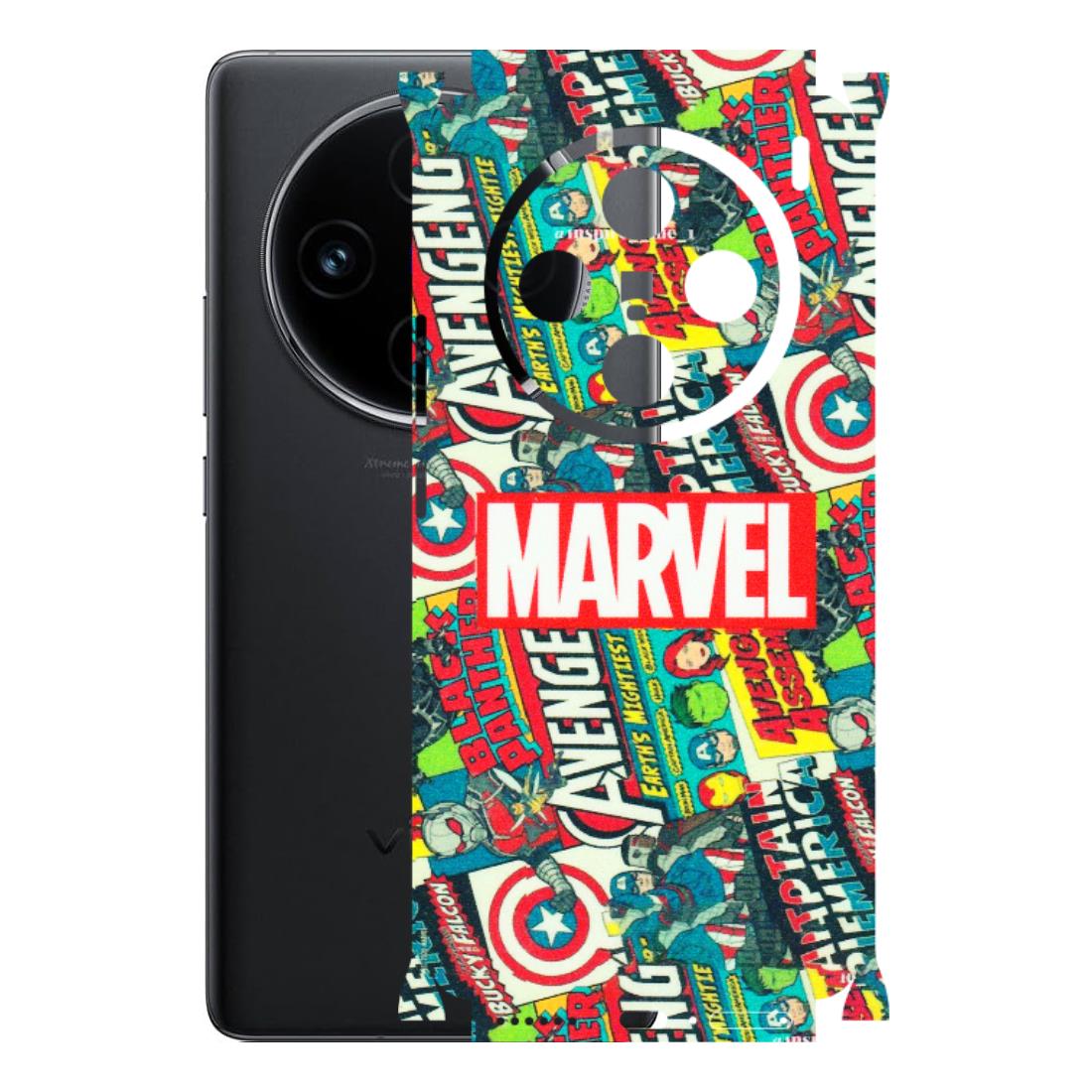 VIVO Z/V/X/T/U/S Series Phone Skins (All Models) - Marvel Comic Lover - Matte Finish (M-30) Vivo X100 (5G)