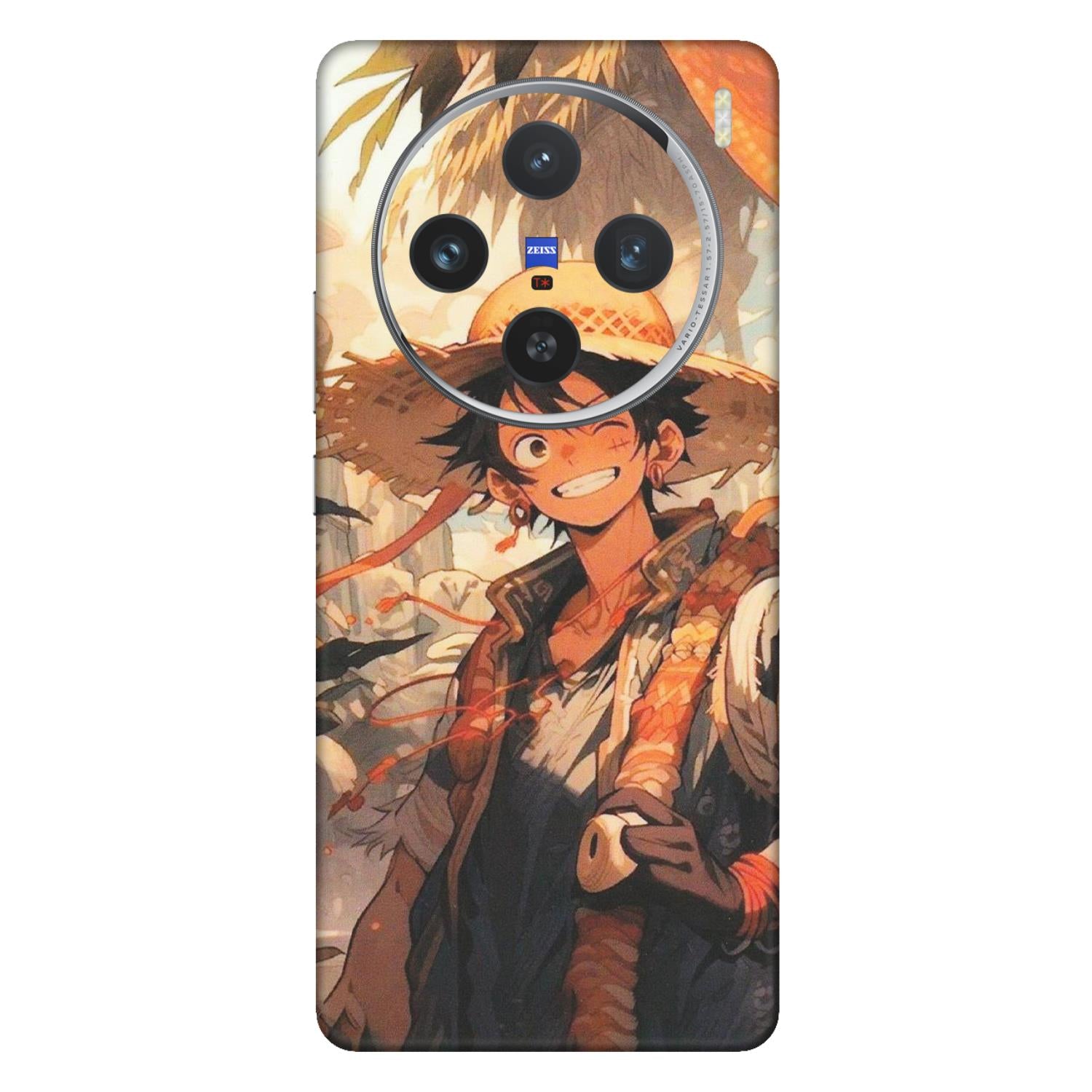 VIVO Z/V/X/T/U/S Series Phone Skins (All Models) - Anime Character Smile - Matte Finish (M-33) Vivo X100 (5G)