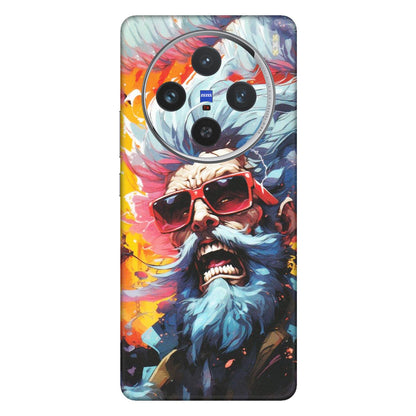 VIVO Z/V/X/T/U/S Series Phone Skins (All Models) - Daddy Cool Character - Matte Finish (M-43) Vivo X100 (5G)