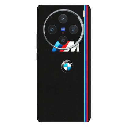 VIVO Z/V/X/T/U/S Series Phone Skins (All Models) - Styling With Black BMW - Matte Finish (M-74) Vivo X100 (5G)