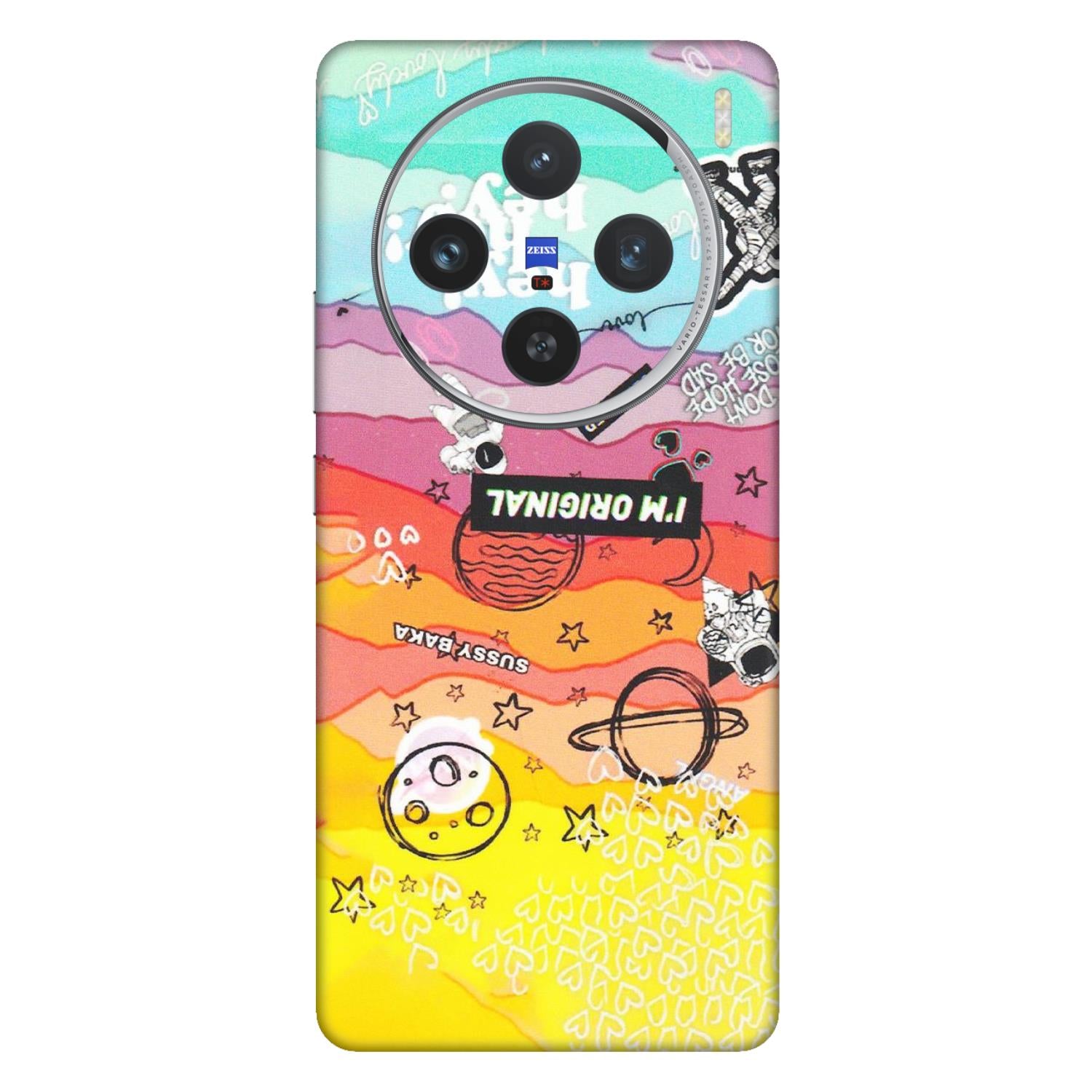 VIVO Z/V/X/T/U/S Series Phone Skins (All Models) - The Original Astronaut - Matte Finish (M-79) Vivo X100 (5G)