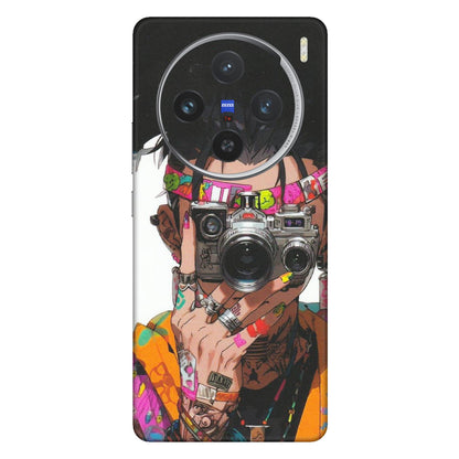 VIVO Z/V/X/T/U/S Series Phone Skins (All Models) - Camera Lover Girl - Matte Finish (M-09) Vivo X100 (5G)