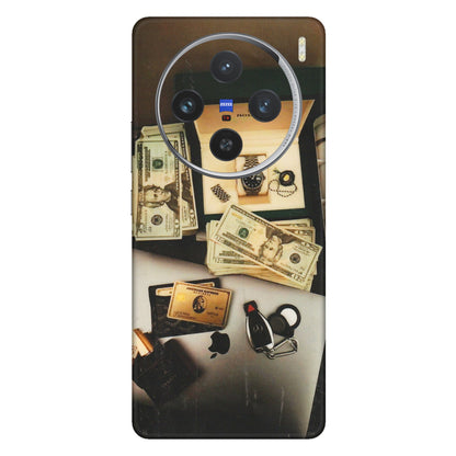 VIVO Z/V/X/T/U/S Series Phone Skins (All Models) - Luxury Lifestyle - Transparent Finish (T-11) Vivo X100 (5G)