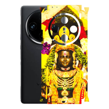 VIVO Z/V/X/T/U/S Series Phone Skins (All Models) - Ram Lalla Ayodhya - 3D Embossed Finish (L-103) Vivo X100 Pro