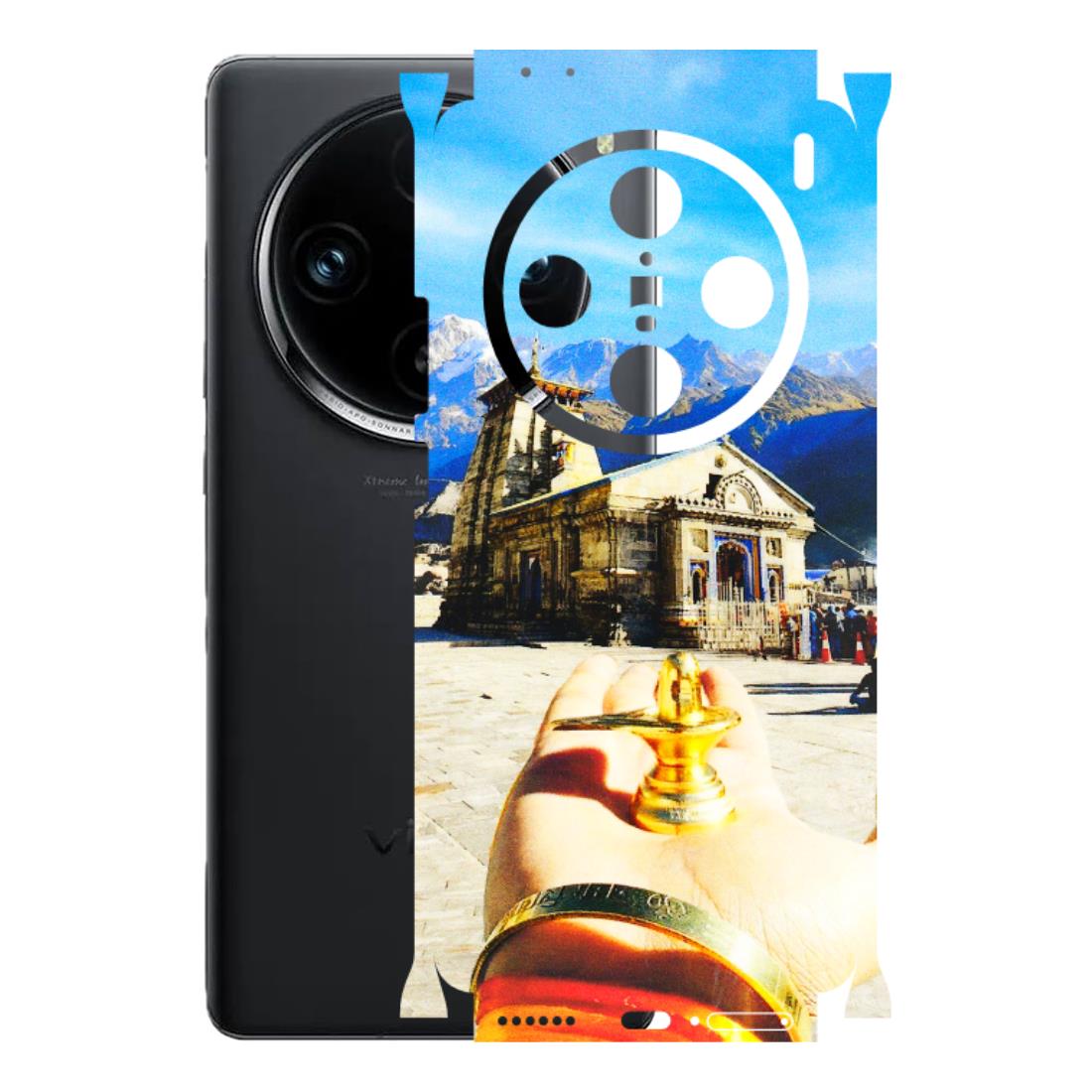 VIVO Z/V/X/T/U/S Series Phone Skins (All Models) - Beauty of Kedarnath - 3D Embossed Finish (L-108) Vivo X100 Pro