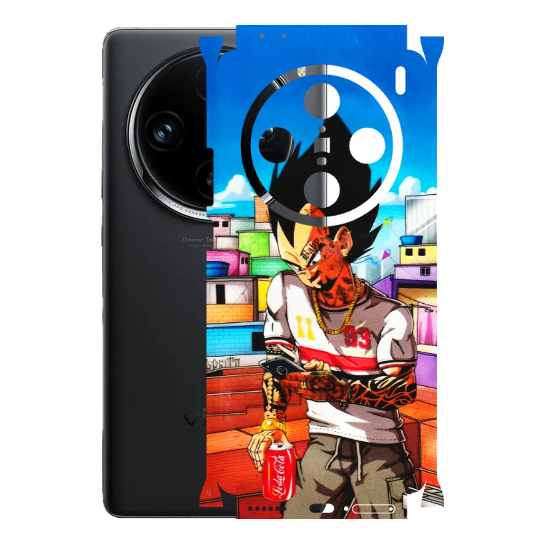 VIVO Z/V/X/T/U/S Series Phone Skins (All Models) - Vegeta - 3D Embossed Finish (L-136) Vivo X100 Pro