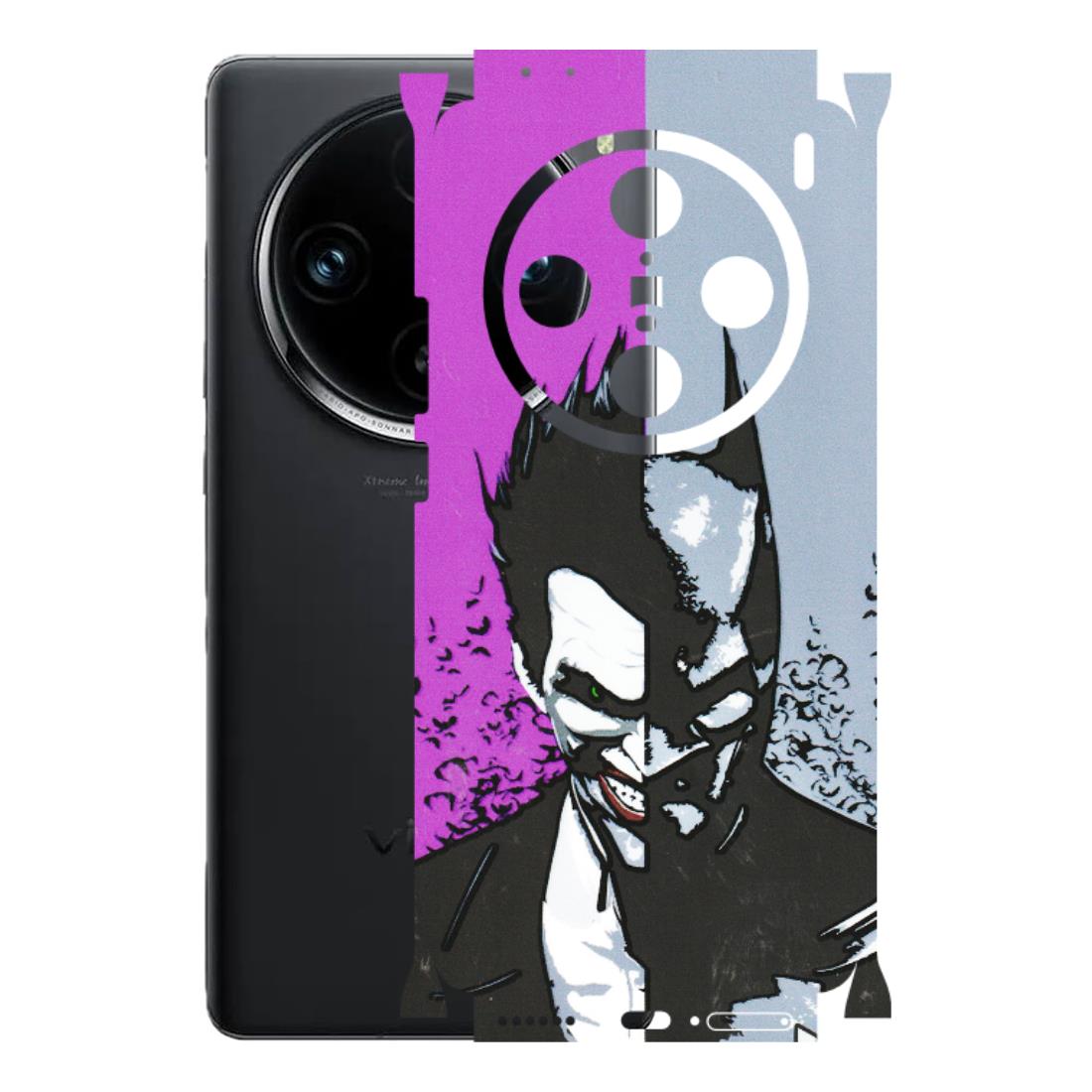 VIVO Z/V/X/T/U/S Series Phone Skins (All Models) - Batman & Joker - 3D Embossed Finish (L-143) Vivo X100 Pro