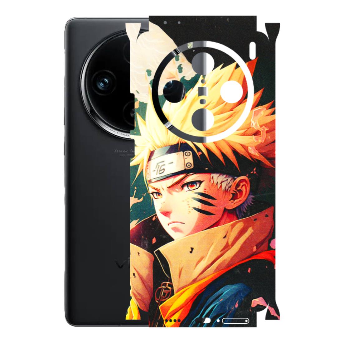 VIVO Z/V/X/T/U/S Series Phone Skins (All Models) - New Naruto - 3D Embossed Finish (L-148) Vivo X100 Pro