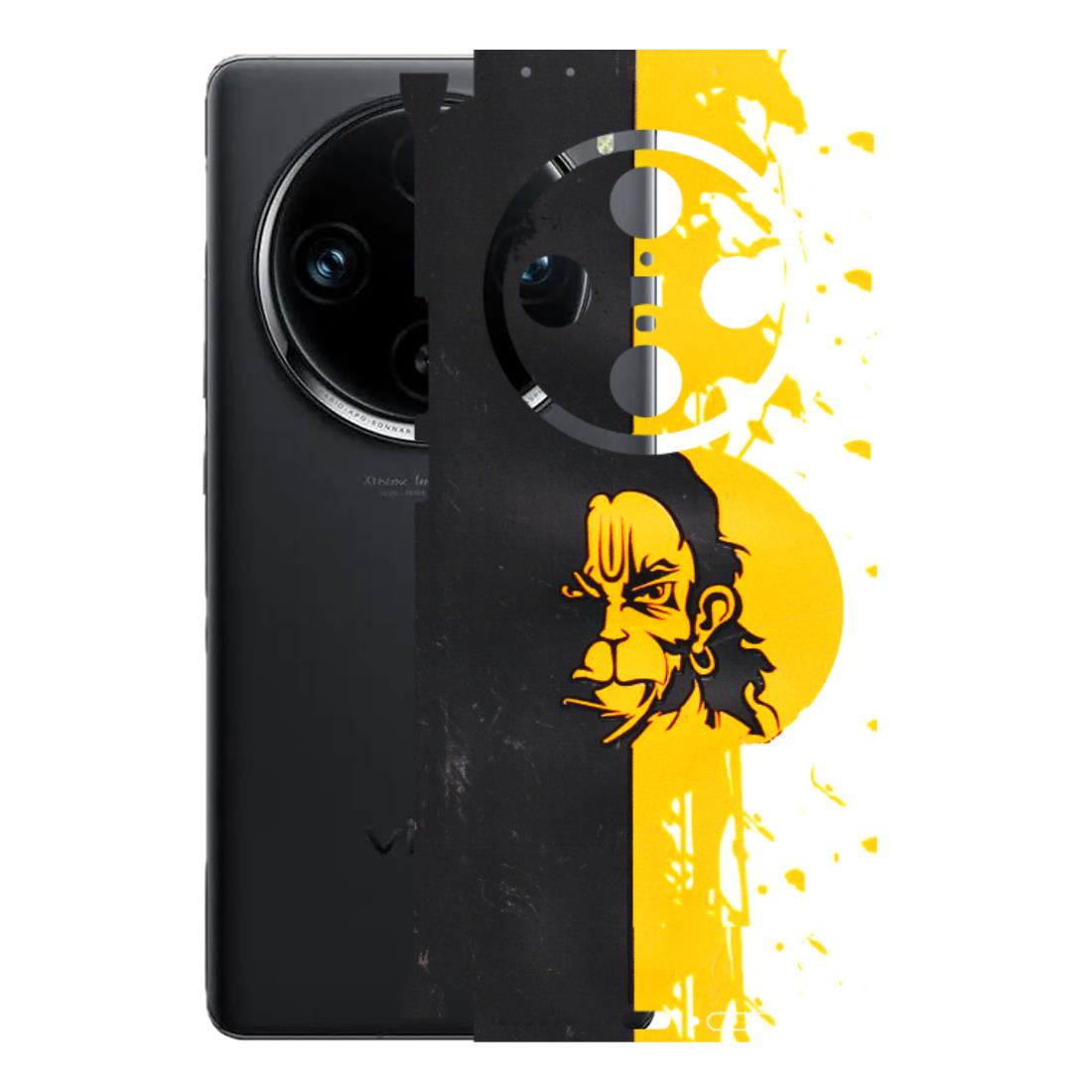 VIVO Z/V/X/T/U/S Series Phone Skins (All Models) - Bajrangbali - 3D Embossed Finish (L-151) Vivo X100 Pro
