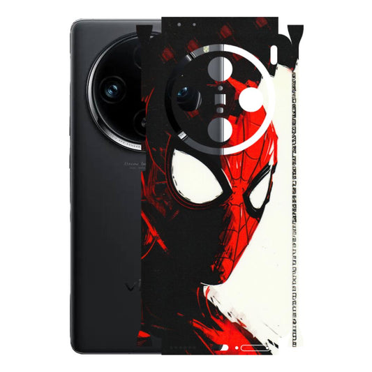 VIVO Z/V/X/T/U/S Series Phone Skins (All Models) - Spiderman Killer Face - 3D Embossed Finish (L-17) Vivo X100 Pro