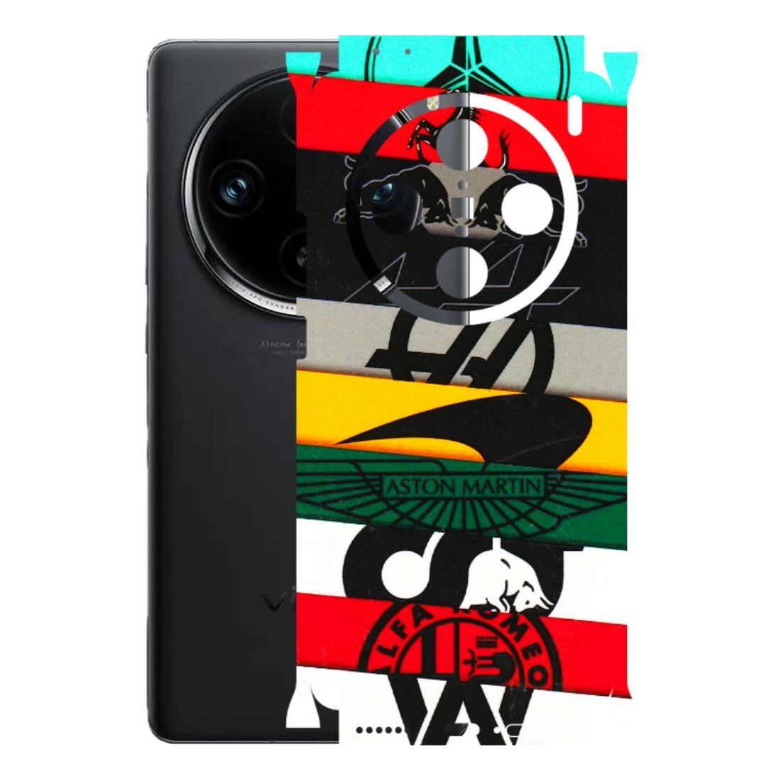 VIVO Z/V/X/T/U/S Series Phone Skins (All Models) - Multi Designer Brands - 3D Embossed Finish (L-187) Vivo X100 Pro
