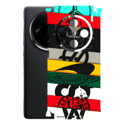 VIVO Z/V/X/T/U/S Series Phone Skins (All Models) - Multi Designer Brands - 3D Embossed Finish (L-187) Vivo X100 Pro