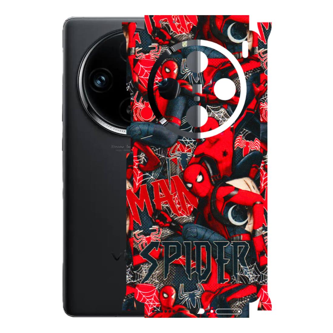 VIVO Z/V/X/T/U/S Series Phone Skins (All Models) - SpiderMan Cool - 3D Embossed Finish (L-188) Vivo X100 Pro