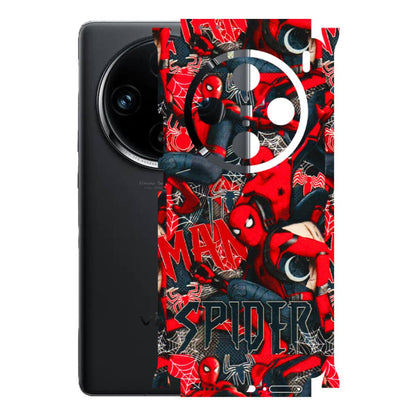 VIVO Z/V/X/T/U/S Series Phone Skins (All Models) - SpiderMan Cool - 3D Embossed Finish (L-188) Vivo X100 Pro