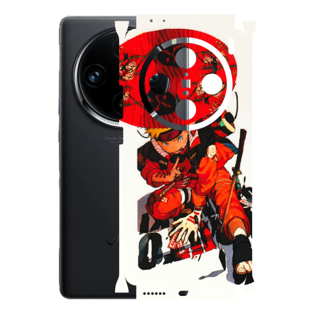 VIVO Z/V/X/T/U/S Series Phone Skins (All Models) - Naruto - 3D Embossed Finish (L-208) Vivo X100 Pro
