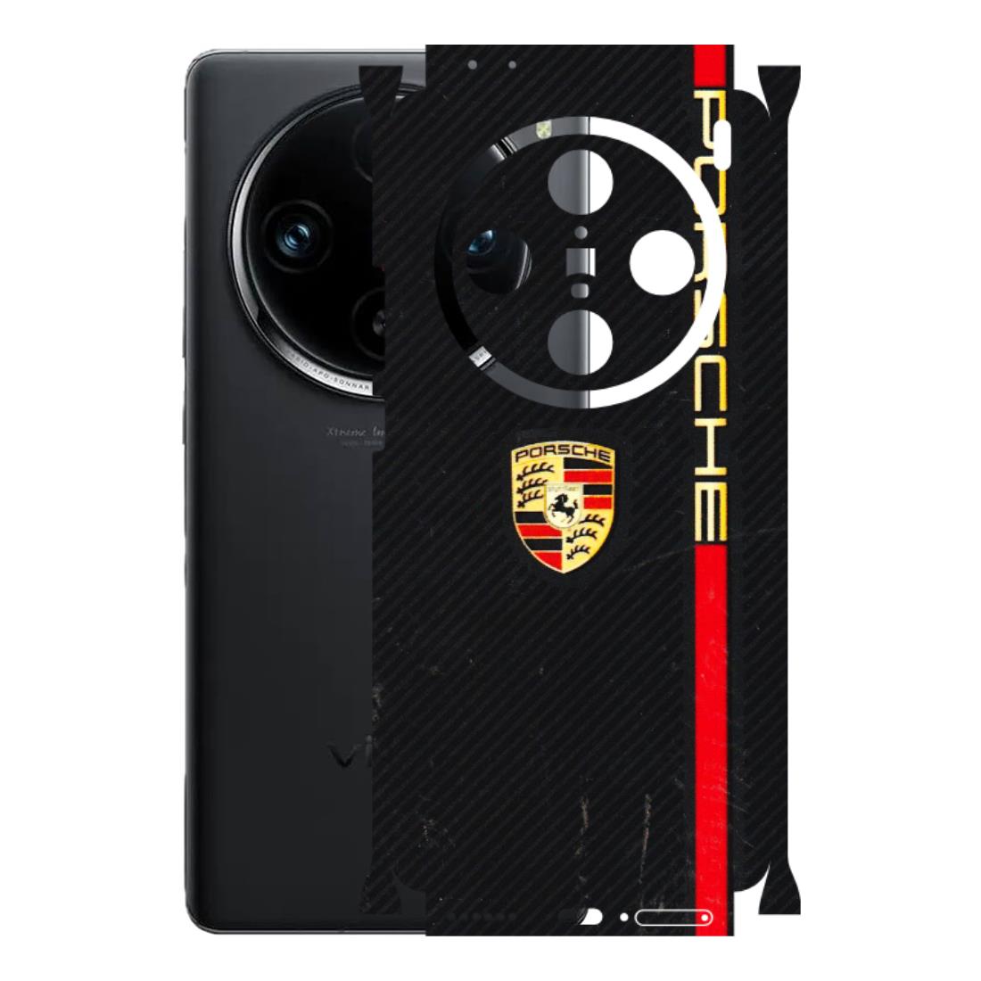 VIVO Z/V/X/T/U/S Series Phone Skins (All Models) - Premium Porsche - 3D Embossed Finish (L-225) Vivo X100 Pro