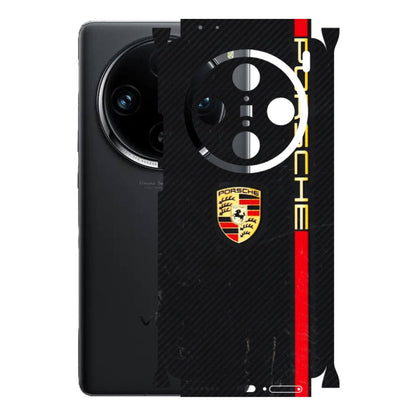 VIVO Z/V/X/T/U/S Series Phone Skins (All Models) - Premium Porsche - 3D Embossed Finish (L-225) Vivo X100 Pro
