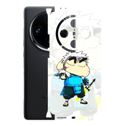 VIVO Z/V/X/T/U/S Series Phone Skins (All Models) - Angry Young Shinchan - 3D Embossed Finish (L-226) Vivo X100 Pro