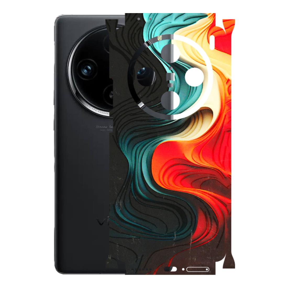 VIVO Z/V/X/T/U/S Series Phone Skins (All Models) - The Silky Swirl - 3D Embossed Finish (L-240) Vivo X100 Pro
