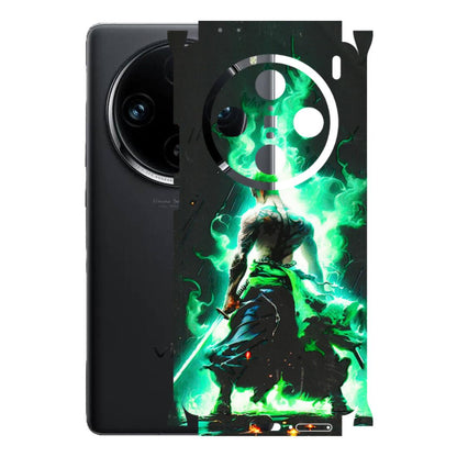 VIVO Z/V/X/T/U/S Series Phone Skins (All Models) - Zoro Sword - 3D Embossed Finish (L-241) Vivo X100 Pro