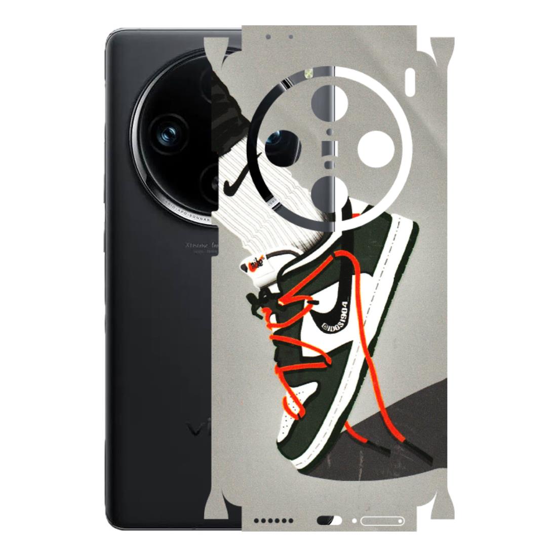 VIVO Z/V/X/T/U/S Series Phone Skins (All Models) - New Grey Sneaker - 3D Embossed Finish (L-261) Vivo X100 Pro