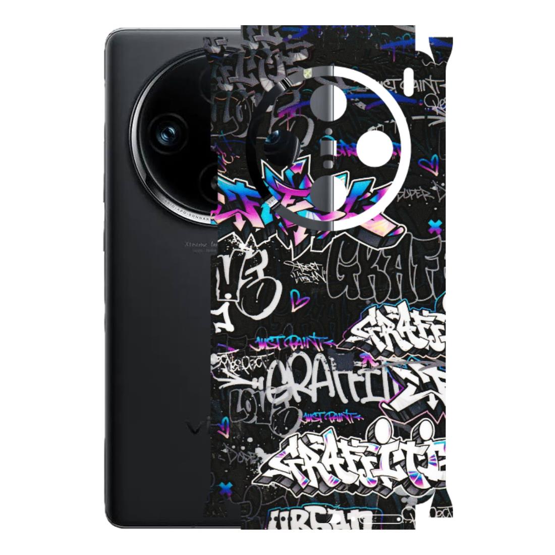 VIVO Z/V/X/T/U/S Series Phone Skins (All Models) - Graffiti Killer - 3D Embossed Finish (L-274) Vivo X100 Pro