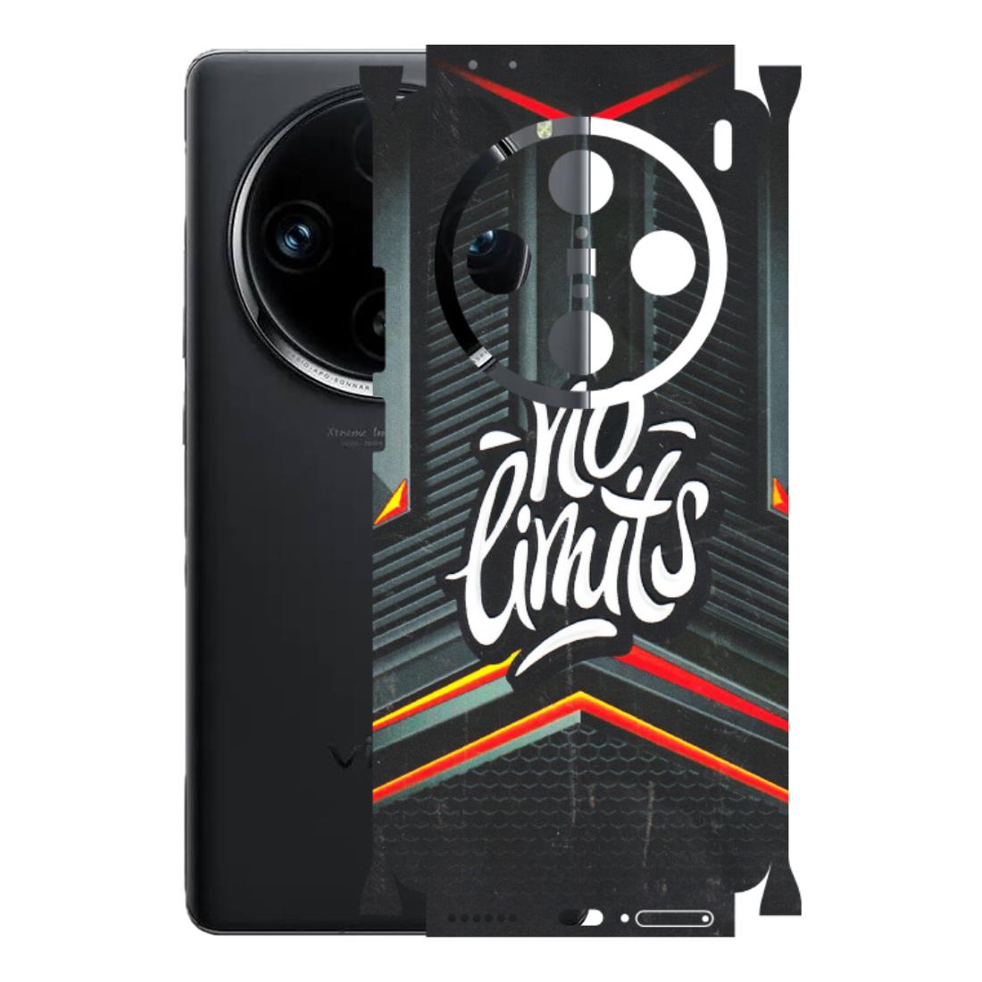 VIVO Z/V/X/T/U/S Series Phone Skins (All Models) - No Limits - 3D Embossed Finish (L-286) Vivo X100 Pro