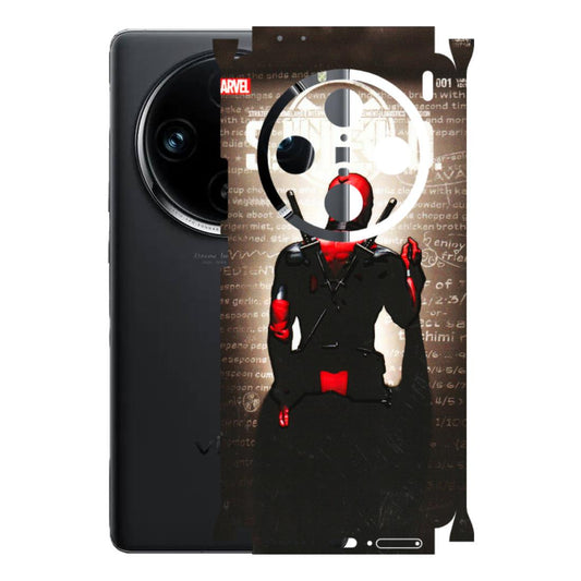 VIVO Z/V/X/T/U/S Series Phone Skins (All Models) - Deadpool - 3D Embossed Finish (L-56) Vivo X100 Pro