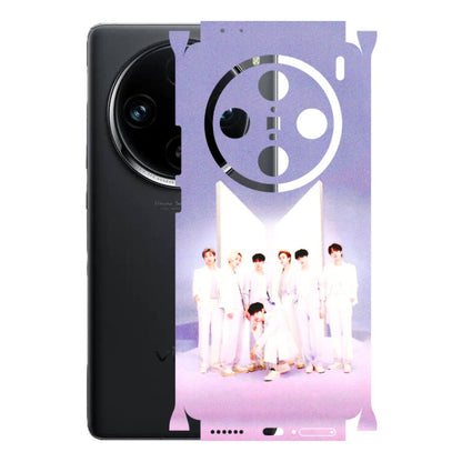 VIVO Z/V/X/T/U/S Series Phone Skins (All Models) - BTS - 3D Embossed Finish (L-94) Vivo X100 Pro