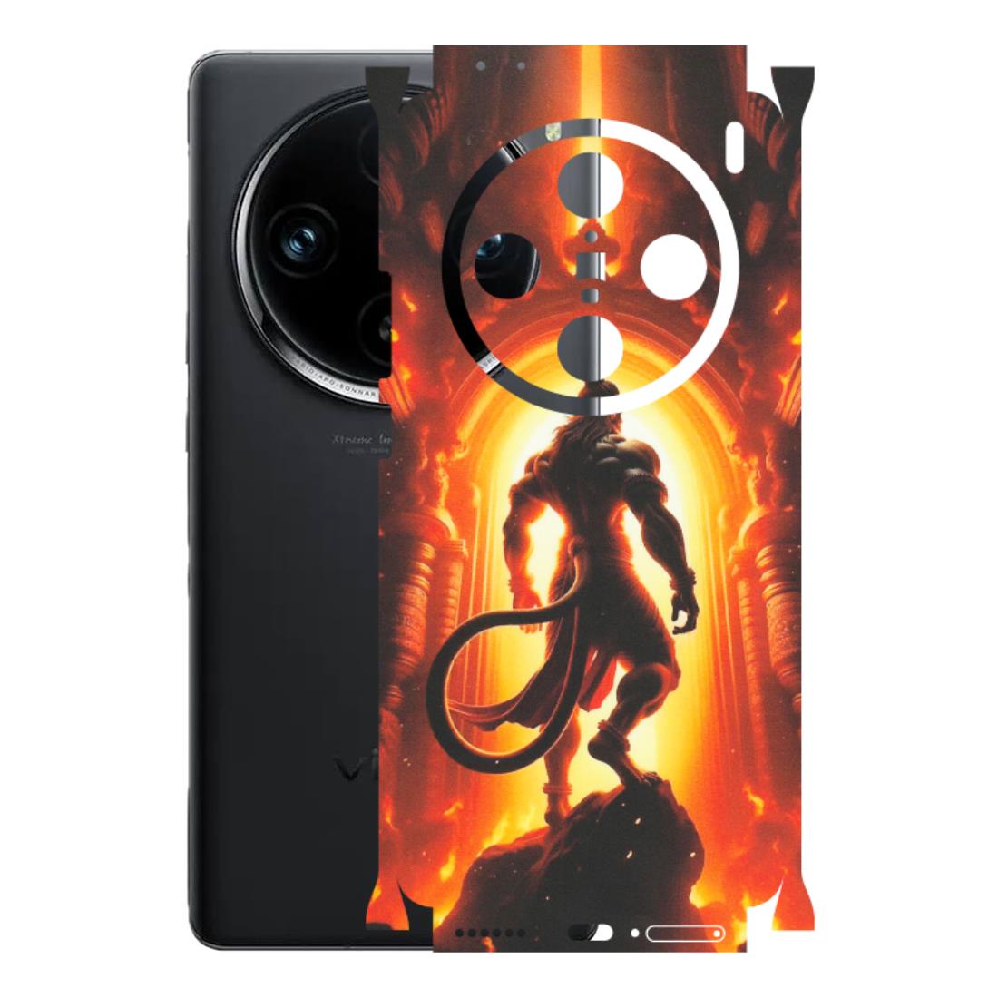 VIVO Z/V/X/T/U/S Series Phone Skins (All Models) - HanumanJi - Matte Finish (M-06) Vivo X100 Pro
