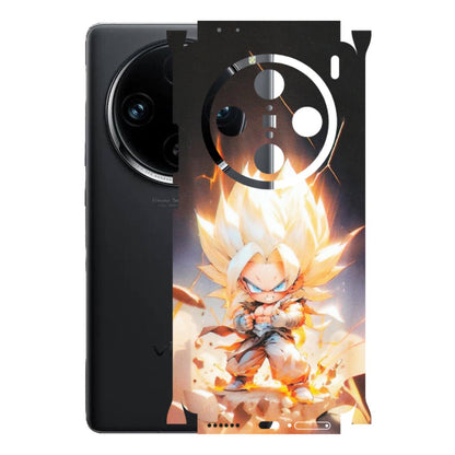 VIVO Z/V/X/T/U/S Series Phone Skins (All Models) - Goku Dragon Cute Anime - Matte Finish (M-131) Vivo X100 Pro