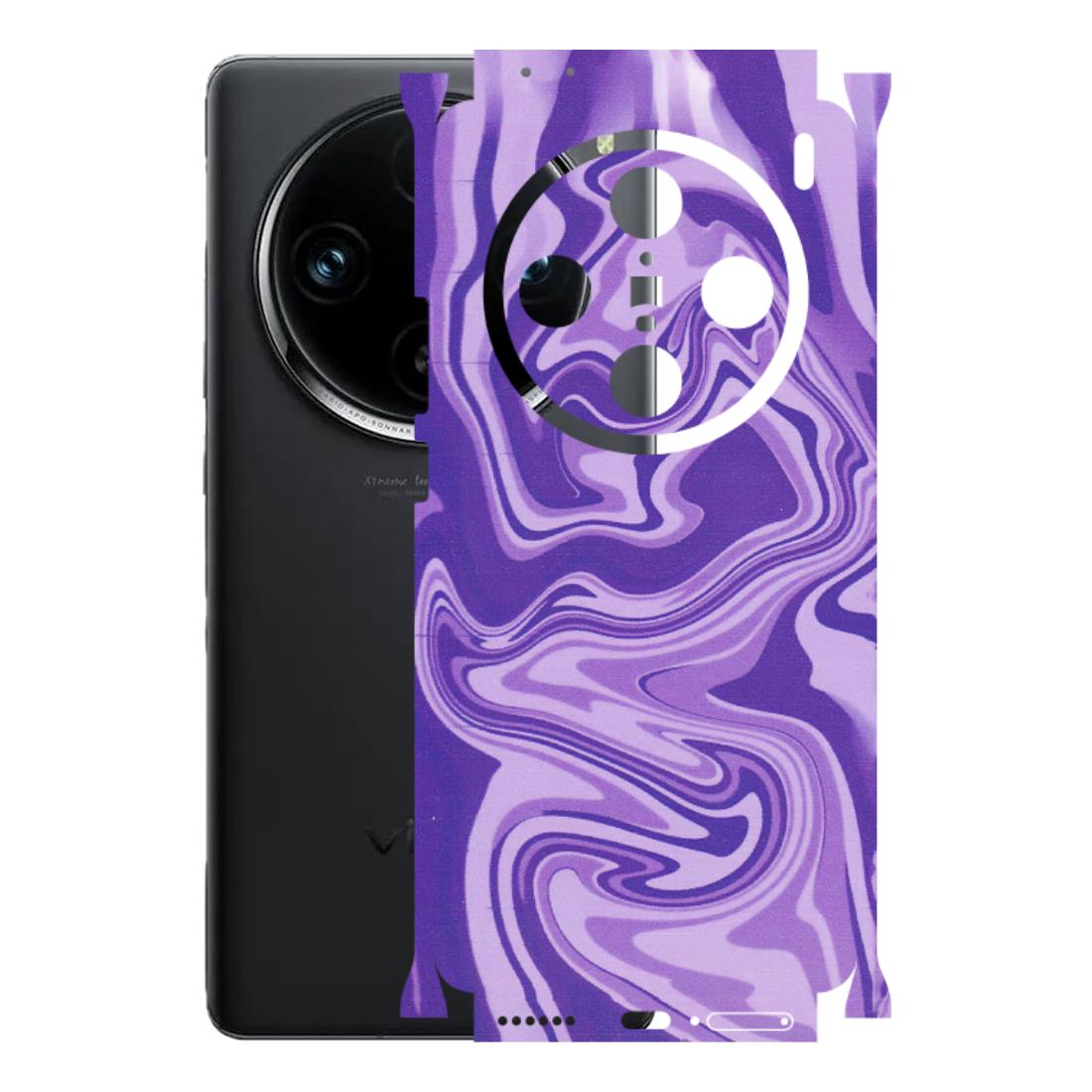 VIVO Z/V/X/T/U/S Series Phone Skins (All Models) - Hazy Purple Nights - Matte Finish (M-14) Vivo X100 Pro