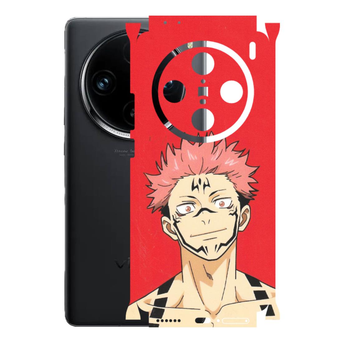 VIVO Z/V/X/T/U/S Series Phone Skins (All Models) - Ryomen Sukuna Fun Anime - Matte Finish (M-153) Vivo X100 Pro